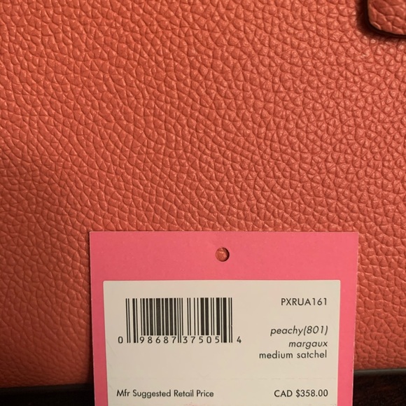 Kate spade Margaux medium satchel peachy crossbody - Picture 8 of 9